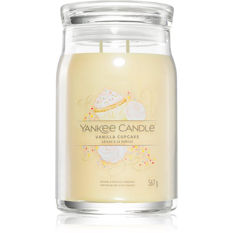 Yankee Candle Vanilla Cupcake vonná svíčka Signature 567 g