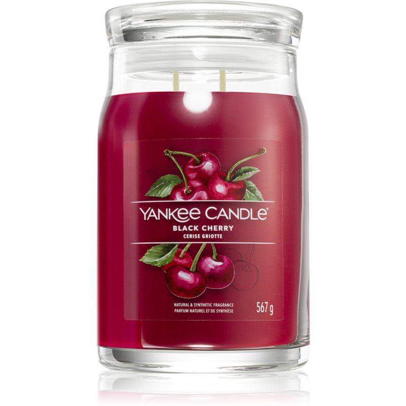 Yankee Candle Black Cherry vonná svíčka Signature 567 g