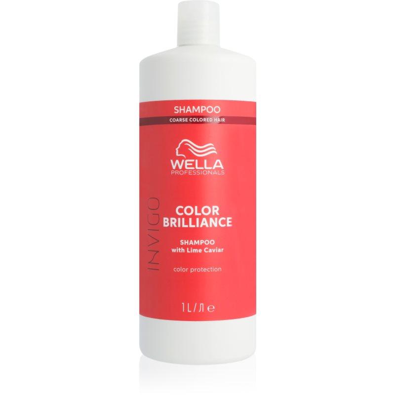 Wella Professionals Invigo Color Brilliance šampon pro normální až husté vlasy pro ochranu barvy 1000 ml