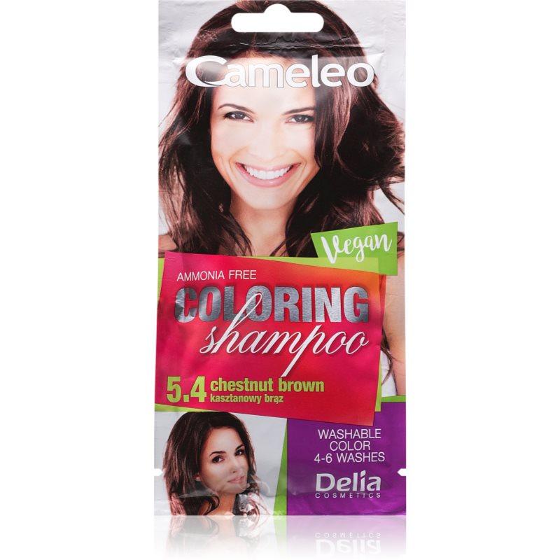Delia Cosmetics Cameleo Coloring Shampoo tónovací šampon na vlasy odstín 5.4 Chestnut Brown 40 ml