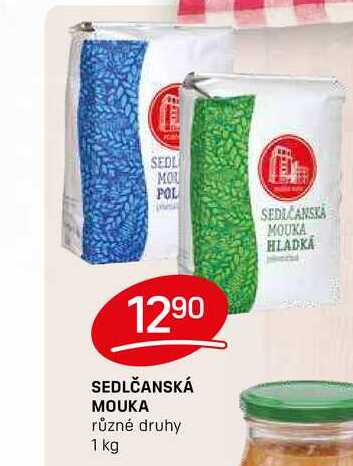 SEDLČANSKÁ MOUKA různé druhy 1 kg 