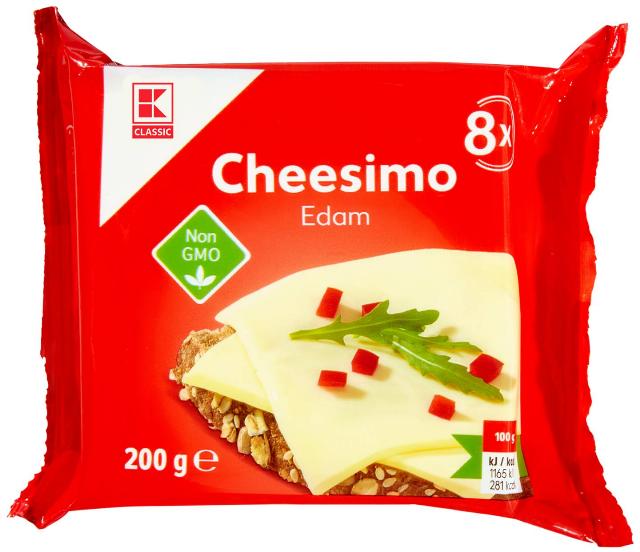 K-Classic Tavený plátkový sýr