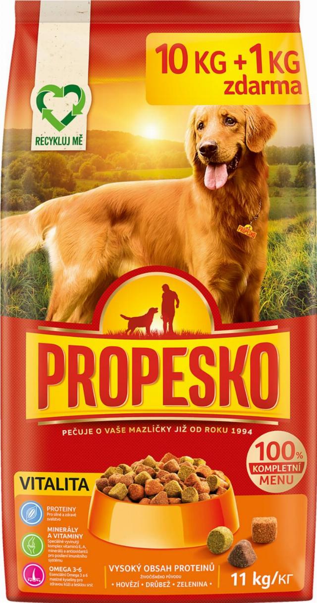 Propesko Granule pro psy Vitality