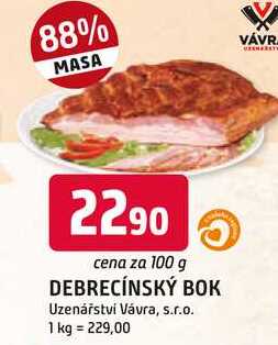DEBRECÍNSKÝ BOK 100g