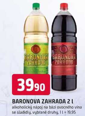 BARONOVA ZAHRADA 2l