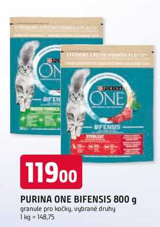 PURINA ONE BIFENSIS 800 g
