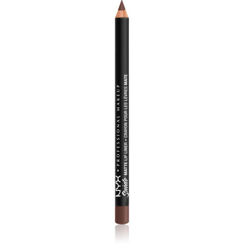 NYX Professional Makeup Suede Matte  Lip Liner matná tužka na rty odstín 37 Los Angeles 2.0 1 g