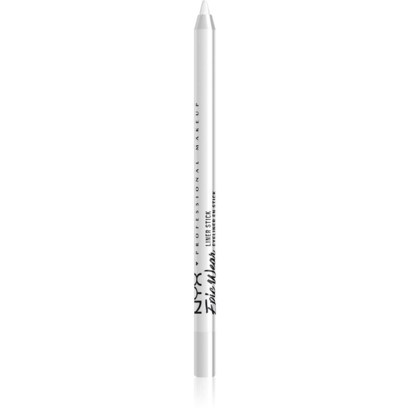 NYX Professional Makeup Epic Wear Liner Stick voděodolná tužka na oči odstín 09 - Pure White 1.2 g