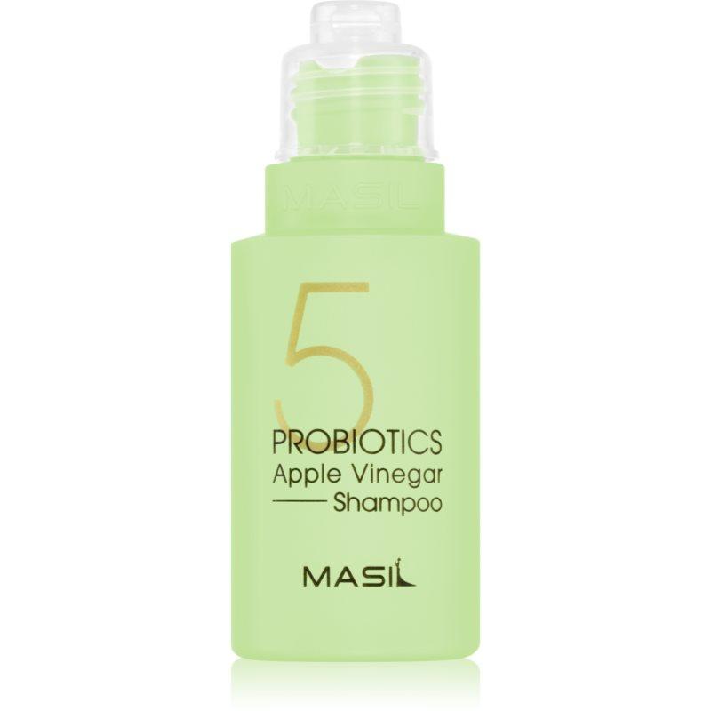 MASIL 5 Probiotics Apple Vinegar hloubkově čisticí šampon na vlasy a vlasovou pokožku 50 ml
