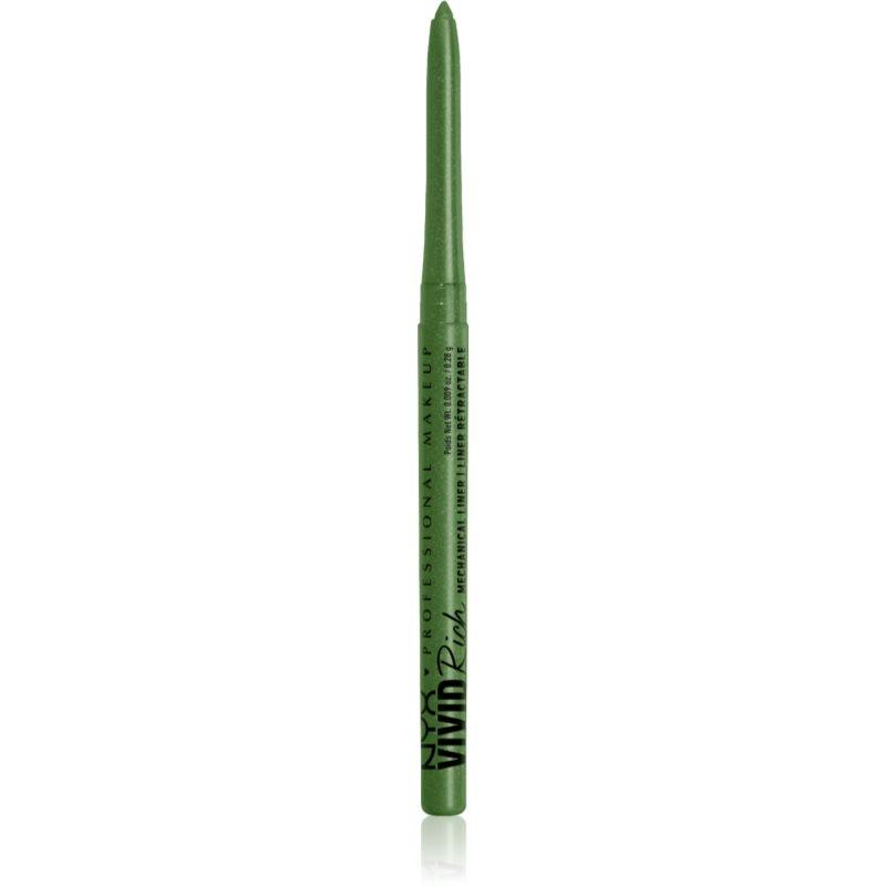 NYX Professional Makeup Vivid Rich tužka na oči odstín 09 Its Giving Jade 0.28 g