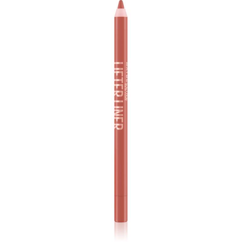 MAYBELLINE NEW YORK Lifter Liner konturovací tužka na rty s hydratačním účinkem odstín 004 Out Of Line 1.2 g