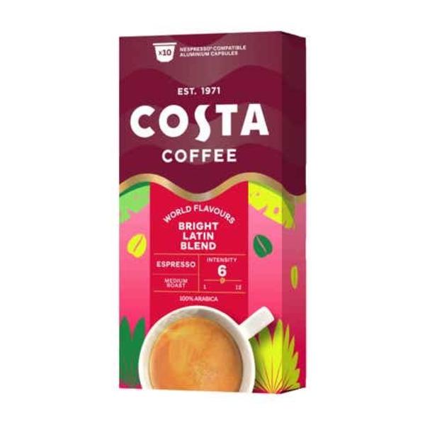 Costa Coffee Bright Blend kávové kapsle (pro Nespresso)
