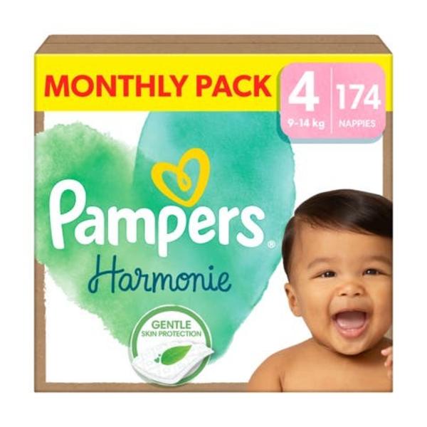 Pampers Harmonie vel. 4 (9-14 kg)