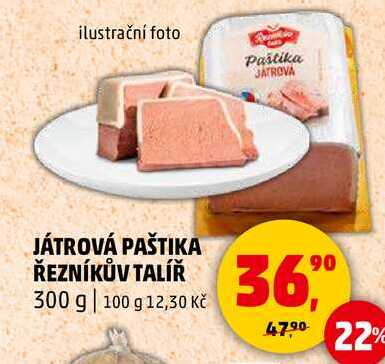 JÁTROVÁ PAŠTIKA ŘEZNÍKŮV TALÍŘ, 300 g 