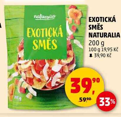 EXOTICKÁ SMĚS NATURALIA, 200 g 