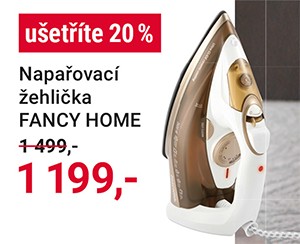 Napařovací žehlička FANCY HOME
