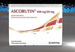 Ascorutin® 100 mg/20 mg 100 potahovaných tablet