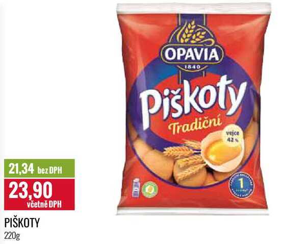 PIŠKOTY 220g  