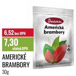 AMERICKÉ BRAMBORY 30g 
