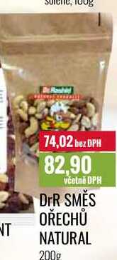 DrR SMĚS OŘECHŮ NATURAL 200g 