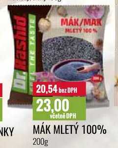MÁK MLETÝ 100% 200g 