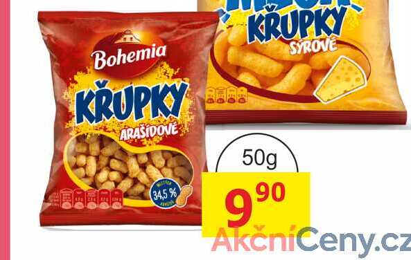 BOHEMIA KŘUPKY arašídové 50g 