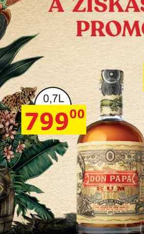 Don Papa 7y 0,7l 40%
