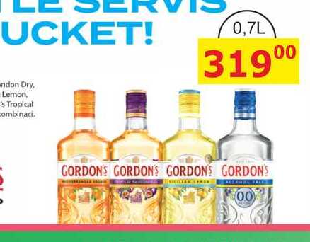 Gordon's 0.0% Alcohol Free 0,7l