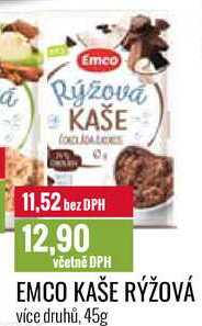 EMCO KAŠE RÝŽOVÁ 45g 