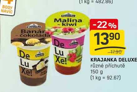 KRAJANKA DELUXE různé příchutě 150 g 