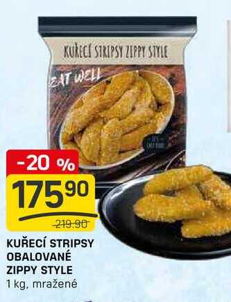 KUŘECÍ STRIPSY OBALOVANÉ ZIPPY STYLE 1 kg