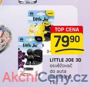 LITTLE JOE 3D osvěžovač do auta 1ks 