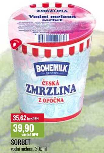 SORBET vodní meloun, 300ml 
