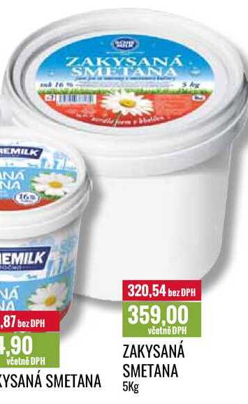 ZAKYSANÁ SMETANA 5Kg 