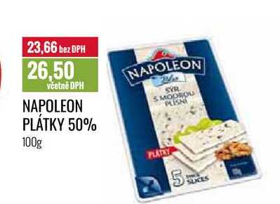 NAPOLEON PLÁTKY 50% 100g 