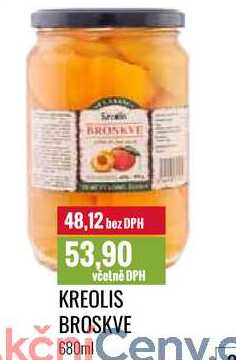 KREOLIS BROSKVE 680ml 