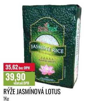 RÝŽE JASMÍNOVÁ LOTUS 1Kg 