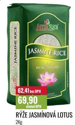 RÝŽE JASMÍNOVÁ LOTUS 2Kg 