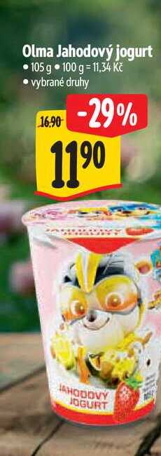 Olma Jahodový jogurt 105 g 