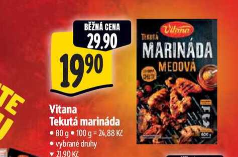  Vitana Tekutá marináda 80 g  