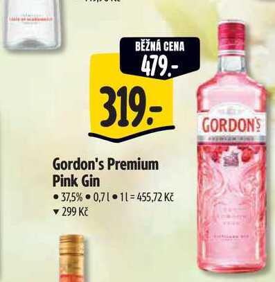   Gordon's Premium Pink Gin  0,7 l