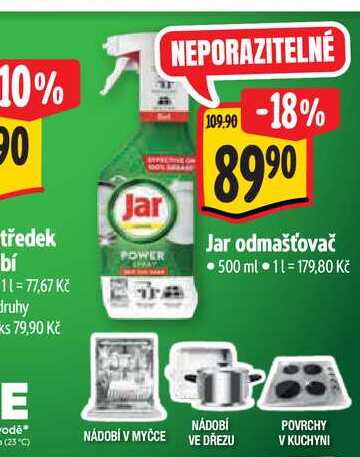   Jar odmašťovač  500 ml 