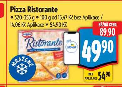 Pizza Ristorante  320-355 g 
