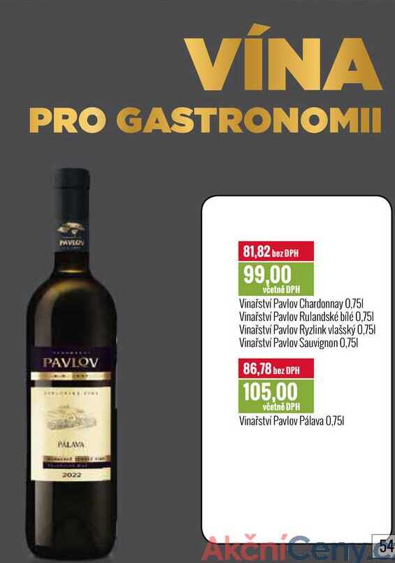 Vinařství Pavlov 0,75l