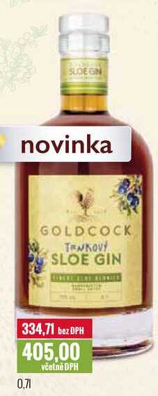 GOLDCOCK SLOE GIN 0,7l