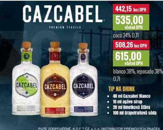 CAZCABEL 0,7l