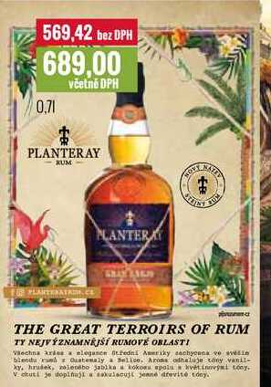 PLANTERAY RUM 0,7l