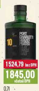 Bruichladdich Port Charlotte 0,7l