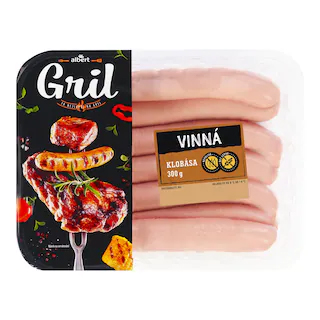 Albert Vinná klobása na gril 300 g