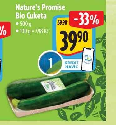 Nature's Promise Bio Cuketa 500 g 